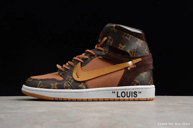 Kicked Out Shoe Store x AJ1 Air OW AQ0818-158 Jordan Off-Louis 1 0707